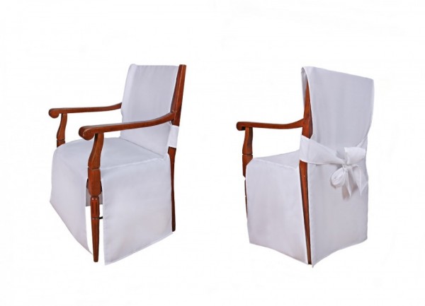 Stuhlhussen für Stühle mit Armlehne Modell: MONACO